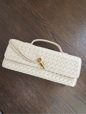 Ivory Leather Purse